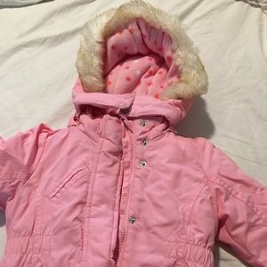 OshKosh pink puffer jacket size 18 months